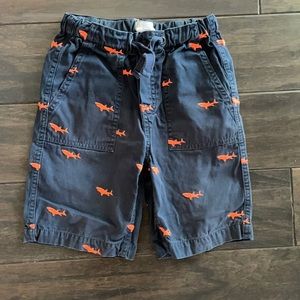 Jcrew Factory navy shark critter twill shorts